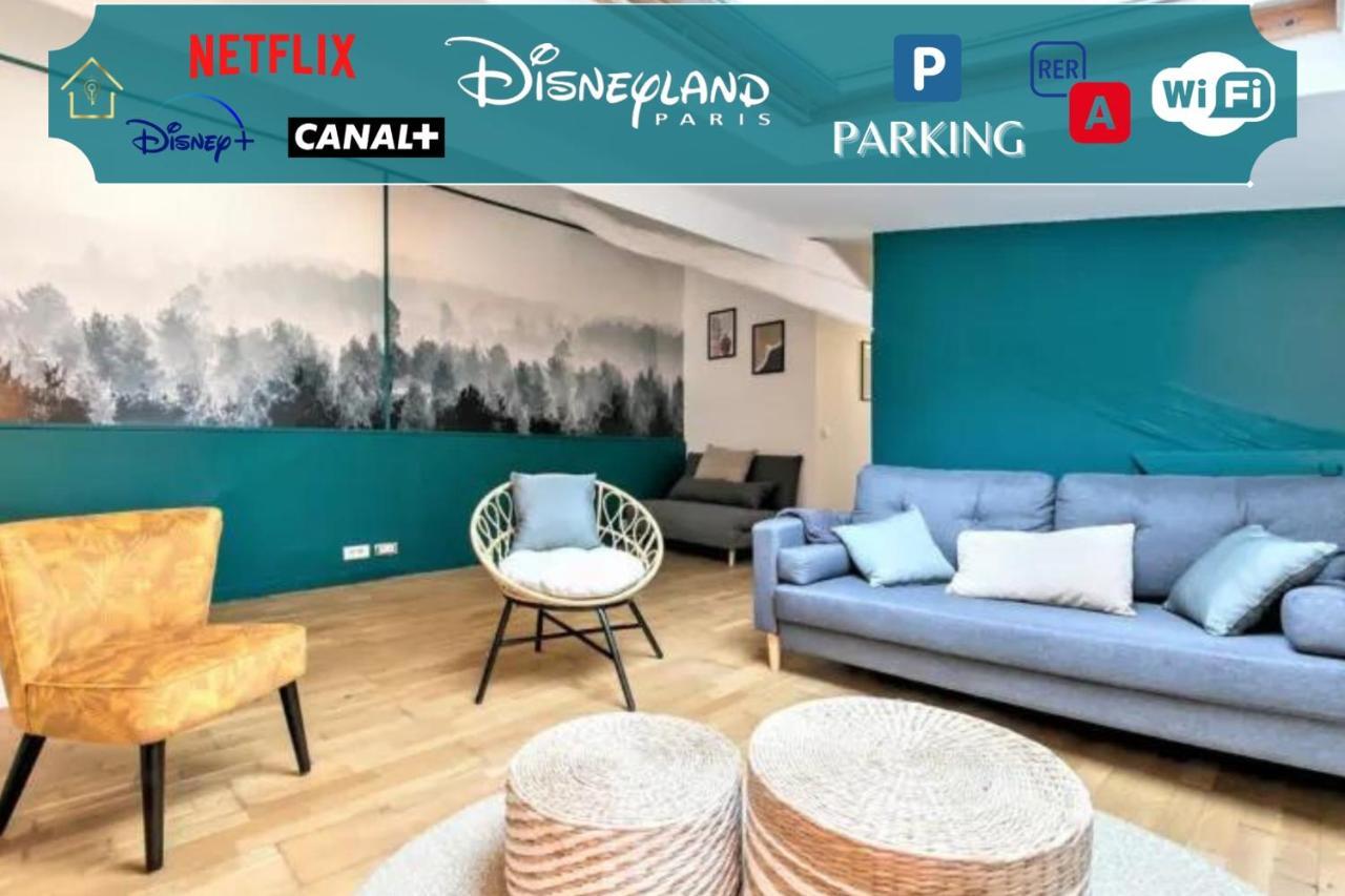 Mickey'S Gateway N4 Pour 6 Votre Refuge Familial Montévrain Exterior photo